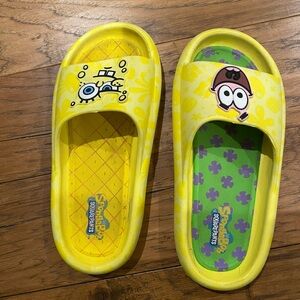 SpongeBob SquarePants men’s slides size 7